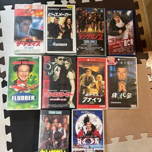 VHSビデオテープ映画 10本セット