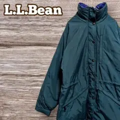 81 L.L.Bean ダークグリーン　中綿コート