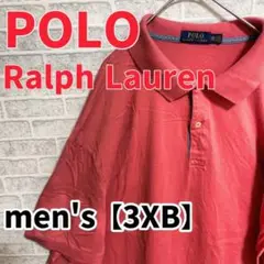 F2536【POLOby Ralph Lauren】ポロシャツ【3XB】ピンク