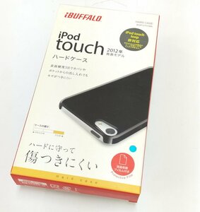 iBUFFALO iPod touch2012年モデルハードケース ブラック 新品箱なし 送料無料