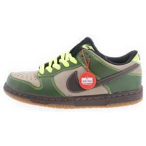 NIKE SB ナイキエスビー Dunk Low Jedi 304292-222 ダンク ロー ジェダイ ローカットスニーカー ブラウン/グリーン US8/26cm