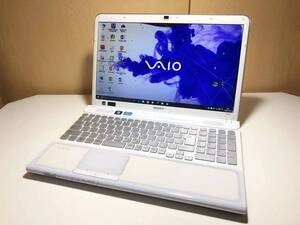 最新 office2024搭載 快適スペック希少なVAIO(^-^)♪】Win10★SONY VPCCB38FJ★i5-2430M/新品 SSD256GB/8GB/Blu-ray/内藏カメラ