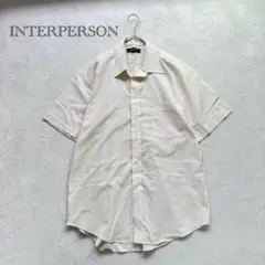 【インターパーソン】ワイシャツ（LL）ビジネスシャツ 携帯安定加工 シンプル