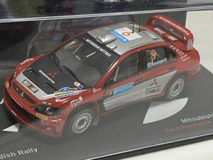 三菱 ランサー WRC ミニカー 1/43 ランサーエボリューション ランエボ evo MITSUBISHI