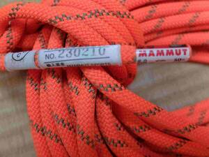 マムート MAMMUT Alpine Dry 8.0mm 長さ50m ダブルロープ ロッククライミング