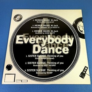 【HOUSE】【DISCO】Herbie Mann - Everybody Dance - Sampler / Atlantic 8122-74537-0 / VINYL 12 / US / F