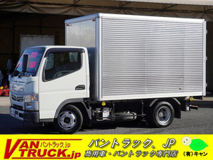 令和2年 三菱ふそう キャンター アルミバン 10尺 2トン積 ラッシング2段 Bカメラ ETC 全高2.8m以下 パブコ AT車