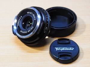 【美品】COSINA VOIGTLANDER COLOR-SKOPAR 35mm F2.5 フォクトレンダー　カラースコパー　ライカMマウント