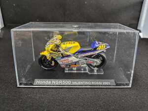 デアゴスティーニ・1/24・ＨＯＮＤＡ・ホンダ・ＮＳＲ500・バレンティーノ・ロッシ・2001・週刊チャンピオンバイクコレクション