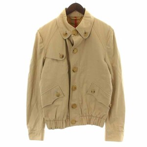 バーバリー BURBERRY ジャケット コットン 裏地ノバチェック 46 S ベージュ /YI6 メンズ