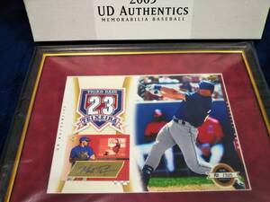 UPPERDECK 2003 UD Authentics memorabilia BASEBALL 直筆サインカード マークテキストラ MARK TEIXEIRA 新品未使用