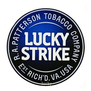 ヴィンテージ レトロ 転写 ステッカー 車 カッティングステッカー シール シート デカール LUCKY STRIKE 煙草 タバコ バイク 装飾 luk238