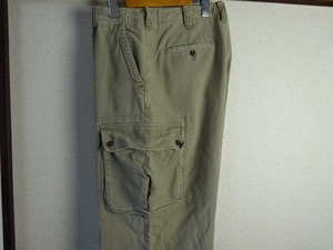 ヴィンテージ☆Abercrombie&Fitch☆ ６－ＰＯＣＫＥＴカーゴ☆５ボタンフライＰＡＮＴ☆USED美品Ｗ３４