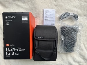 美品　SONY デジタル一眼カメラ αレンズ FE24-70mm F2.8 GM SEL2470GM