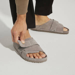 BIRKENSTOCK Kyoto EXQ ビルケンシュトック キョウト エクスクイジット エクスクルーシブライン オールスウェード グレイトープ 39 25cm 