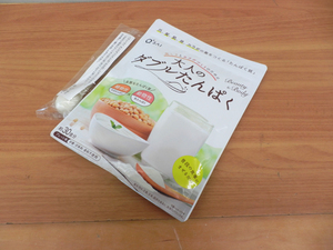 売り切り キューサイ 大人のダブルたんぱく 約30食分 プレーン味 168g 2024.10.04 定形外450円 レタパ600