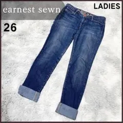 アーネストソーン USA製 デニムパンツ サイズ26 earnest sewn