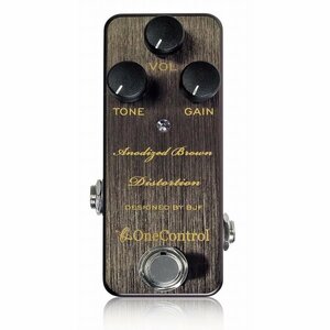 最落無し! One Control　Anodized Brown Distortion　/ a45545　ラウドかつノイズレス。モダンサウンドのディストーション！　1円