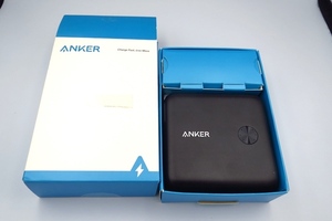 □H80859:【動作未確認】アンカー Anker PowerCore Fusion 10000 A1623 モバイルバッテリー ACアダプター 充電器 純正 USB ケーブル付き 