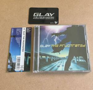 送料無料☆GLAY『THE FRUSTRATED』初回限定盤CD＋DVD☆帯付☆美品☆アルバム☆315