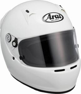 Arai（アライ）ヘルメット GP-5W 8859 ホワイト XLサイズ（60cm-61cm）SNELL SA/FIA8859 クローズドカー 4輪レース用