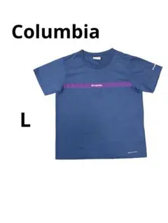 コロンビア　Columbia Tシャツ　ティーシャツ　ネイビー　L