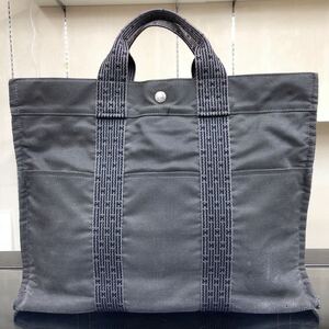 【エルメス】本物 HERMES エールライン トートMM トートバッグ グレー色系 ビジネスバッグ ハンドバッグ メンズ レディース フランス製