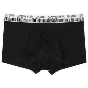 CALVIN KLEINカルバンクライン CKone Jacquardo Micro LOW RISE TRUNK マイクロ ローライズボクサーパンツ NB2647 ブラック 海外M(日本L)