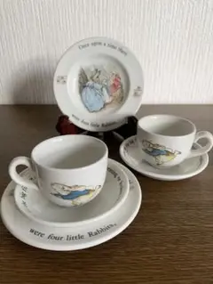 Wedgwood ウェッジウッド ピーターラビット チルドレンズ ティーセット