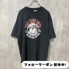 古着 used　半袖プリントTシャツ　バックプリント　黒　ブラック　ビッグシルエット　オーバーサイズ