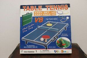 未使用品 ミニ卓球台 セット Ping Pong in Table Tennis Tables & Table Accessories ｎ831