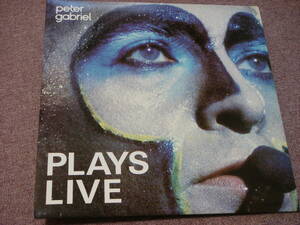 ＬＰ　Peter Gabriel　Plays Live　ＵＫ盤　2枚組