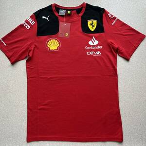 新品●Ferrari フェラーリ●F1 ウエア Tシャツ カットソー●シャルル ルクレール 16 ●PUMA プーマ MEN