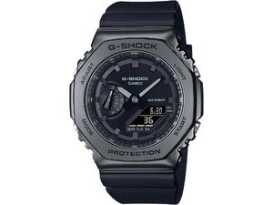 送料無料 カシオ G-SHOCK メタルカバードシリーズ ブラックアウト GM-2100BB-1AJF 国内正規品