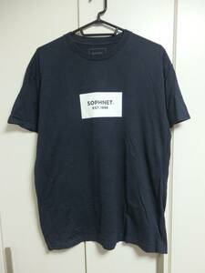 ソフネット SOPHNET. 半袖 Tシャツ カットソー 黒 M SOPH-192107 YYAOTZS