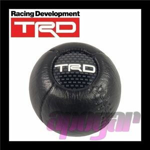 【国内正規品】33504-SP006 TRD ブラックレザー シフトノブ M12 x 1.25 5速・6速マニュアルトランスミッション搭載車 トヨタ OEM 追跡有り