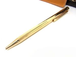 ■美品■ SHEAFFER シェーファー ツイスト式 ボールペン 筆記用具 文房具 ステーショナリー ゴールド系 DD5138