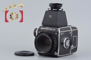 【中古】ZENZA BRONICA ゼンザブロニカ EC-TL ブラック + Nikon NIKKOR-P.C 75mm f/2.8