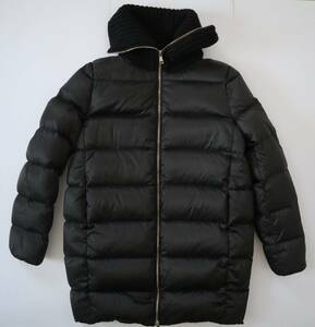 MONCLER モンクレール LABURNUM ラバーナム ミドルダウンコート ブラック 0(Sサイズ相当)17-18AWモデル DIST モンクレールジャパンタグ付