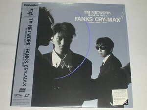 （ＬＤ：レーザーディスク）TM NETWORK/FANKS the LIVE1 FANKS CRY-MAX JUNE 24th,1987 [未開封]【中古】