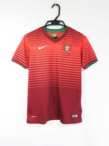 ポルトガル 代表 2014 ホーム ユニフォーム ジュニアL 150-160cm ナイキ NIKE Portugal サッカー 子供 キッズ シャツ