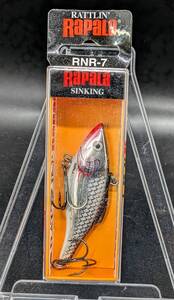 　送料込み　ラトリンラパラ　RNR07　シルバー　ラパラ　RAPALA　シーバス