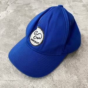 O.C CREW オーシークルー ワッペン ロゴ キャップ LOGO CAP 帽子 ブルー 系 サイズ FREE (71