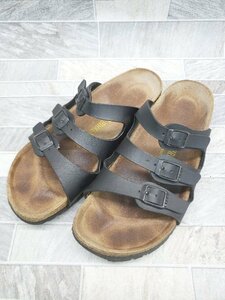 ◇ BIRKENSTOCK ビルケンシュトック サンダル サイズ37 ブラック レディース P