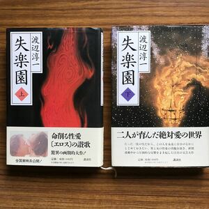 ◆ 失楽園　上下巻セット　渡辺淳一　講談社 1997年　9784062085731 9784062085748 