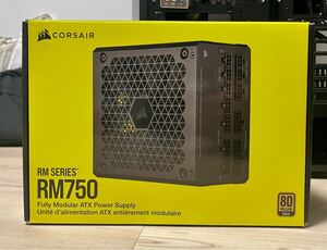 Corsair PC電源ユニット 80PLUS GOLD 750W 中古動作品 付属品完備