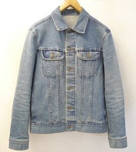 ◆国内正規 A.P.C APC アーペーセー ウォッシュ加工 ストレッチ デニム Gジャン ジャケット インディゴ サイズS