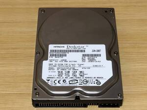 ジャンク品 HITACHI Deskstar ハードディスク HDS721616PLAT80 ATA/IDE 160GB HDD 3.5インチ