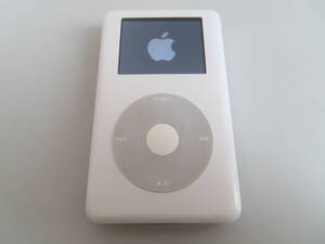 Apple iPod classic A1099 (第4世代) 20GB ホワイト MA079J ジャンク