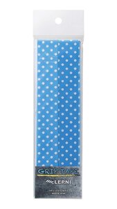 即決◆新品◆送料無料LERNI GT-DOT BLU/WHI ドット柄(水色/白) ドラムスティック用 グリップテープ 4枚セット(2ペア分)/メール便